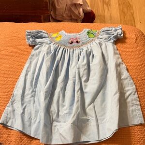 Girls Smocked Dress